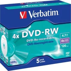 Verbatim DVD-RW VERBATIM 43285(VE5)
